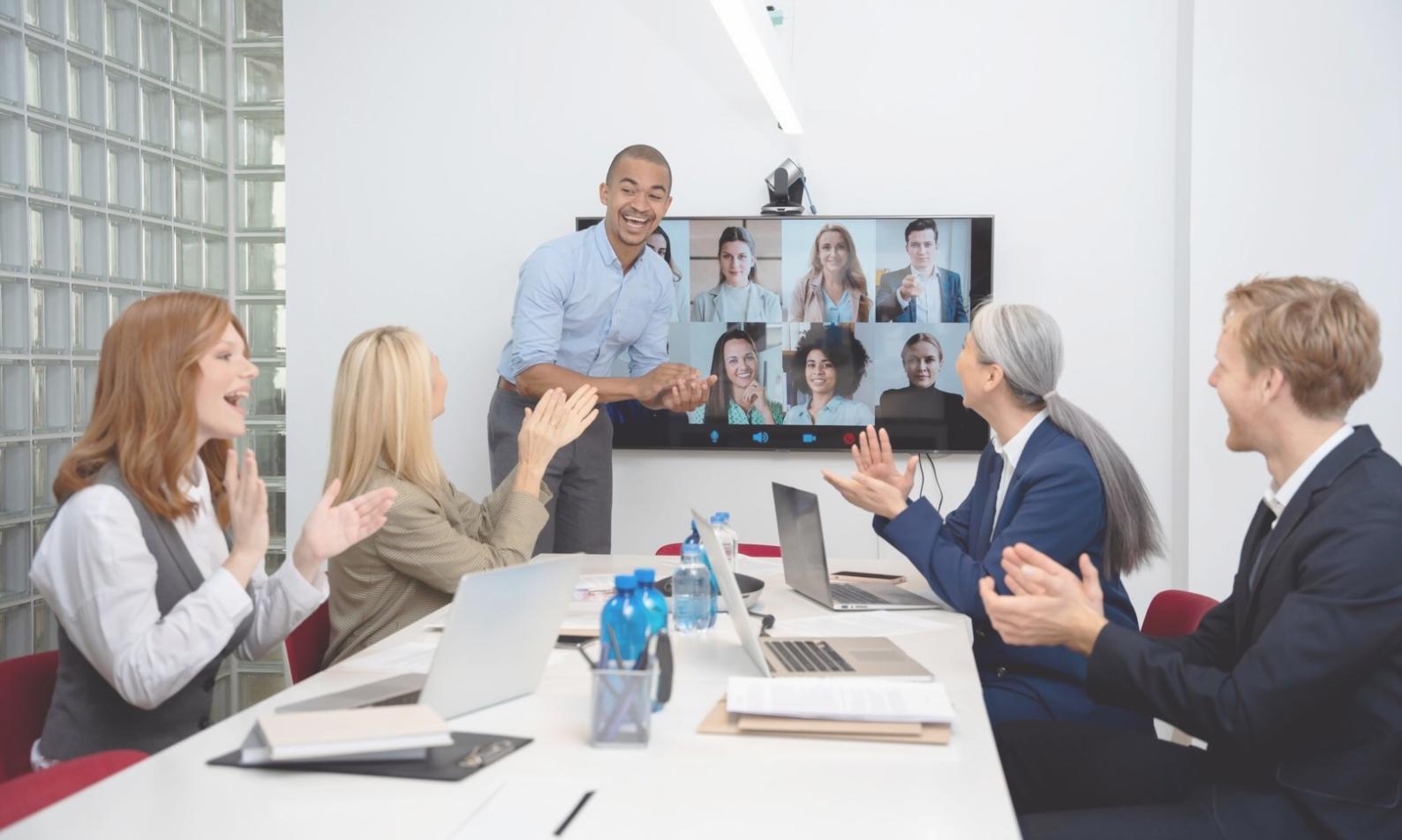 Teamarbeit im Finanzbereich